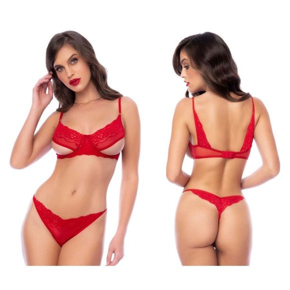 Mapale 8903 Two Piece Set Color Red - Picture 1 of 8